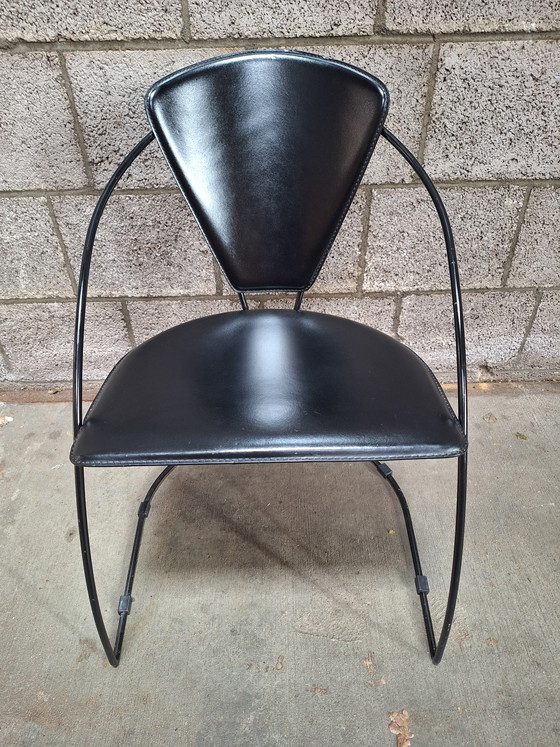 Image 1 of 6 Arrben Linda chairs black