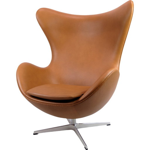 Poltrona vintage modello 3316 di Arne Jacobsen per Fritz Hansen