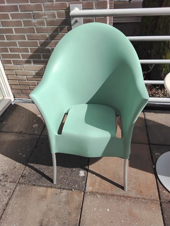 Image 1 of Table Philippe Starck, 2 chaises