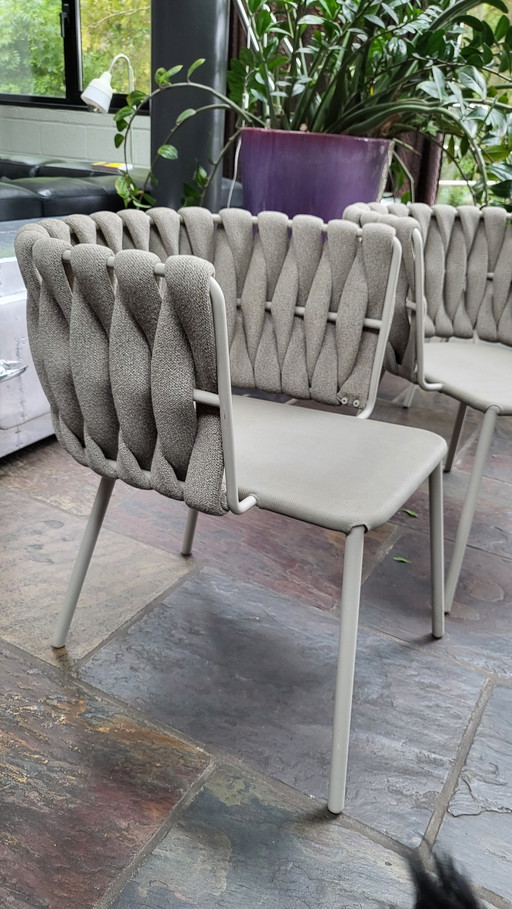 TRIBU garden set: TAO table + 8 TOSCA chairs