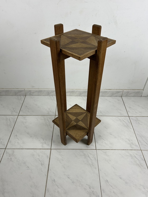 Image 1 of Art Deco Pflanzentisch Beistelltisch