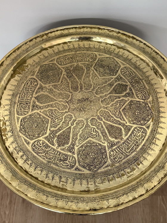 Image 1 of Table à thé orientale vintage