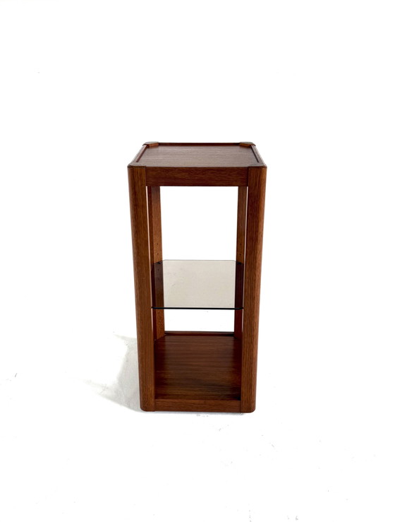 Image 1 of Vintage teak plant stand, Uldum Møbelfabrik ‘60