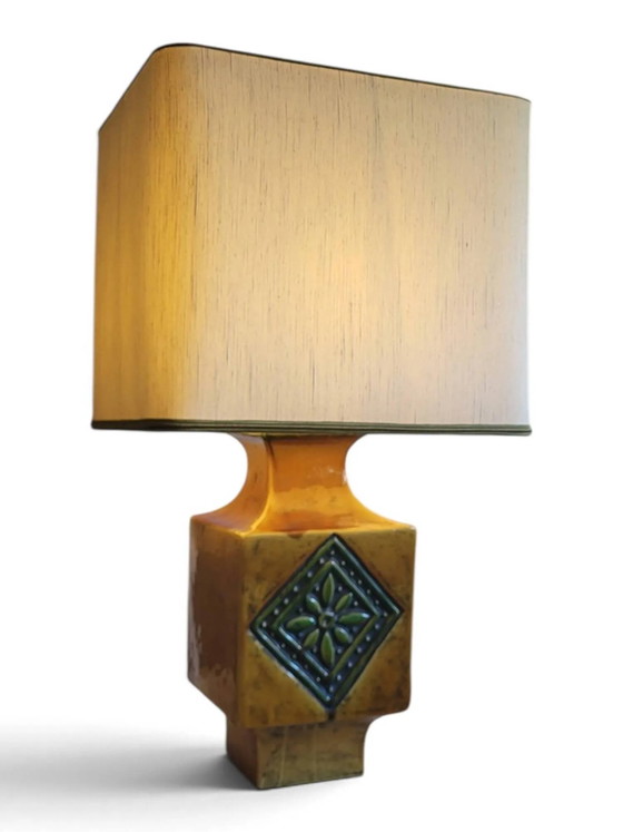 Glazed ceramic lamp – Table lamps, Porcelain, Mid Century Modern (photo 4 of 12)