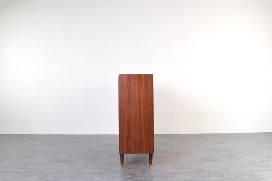 Image 1 of Mid-Century Norwegian Teak Highboard, 1960s.