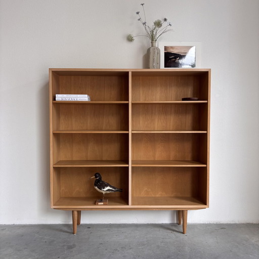 Bibliothèque vintage Børge Mogensen chêne