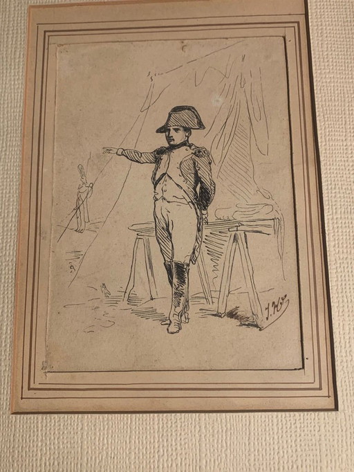 Napoleon Federzeichnung