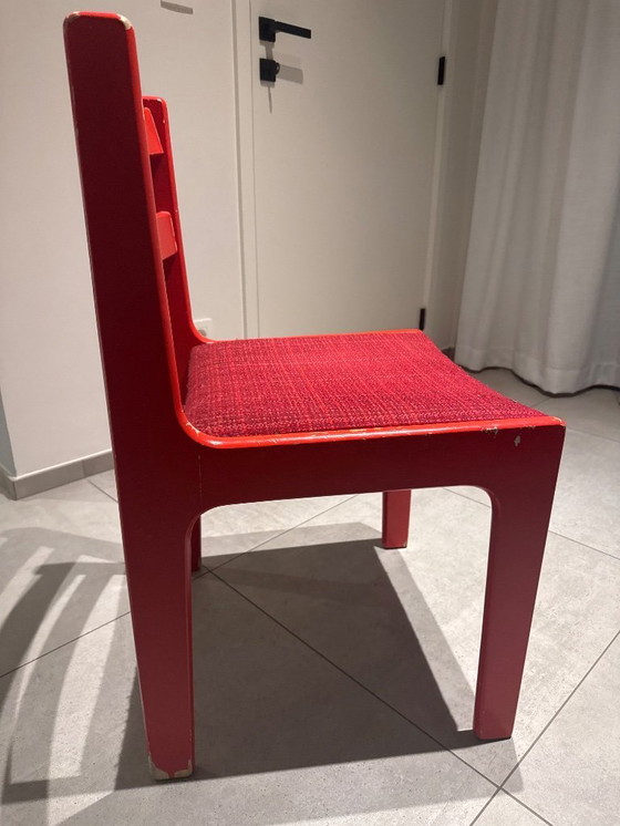 Image 1 of 6 sedie 1970 di fabbricazione belga