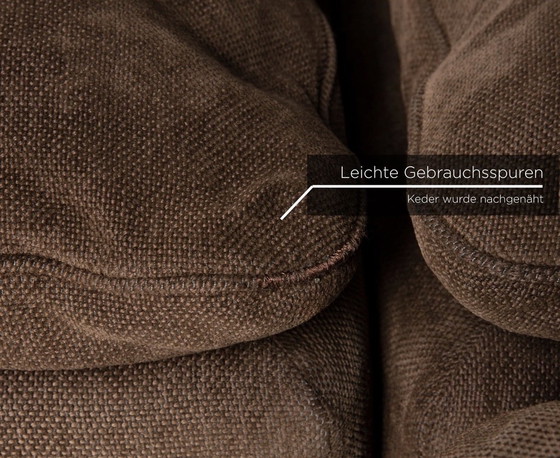 Image 1 of Canapé modulaire COR en velours côtelé marron