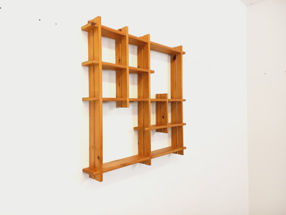 Image 1 of Vintage Pine Wall Shelf 80s Regain House Style