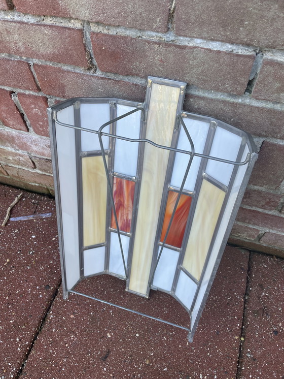 Image 1 of Decoración de pared de vidrieras o lámpara de pared