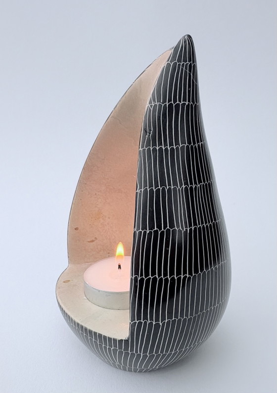 CCE Vintage Keramiek – Kandelaars en kaarsen, Ceramic (photo 5 of 8)