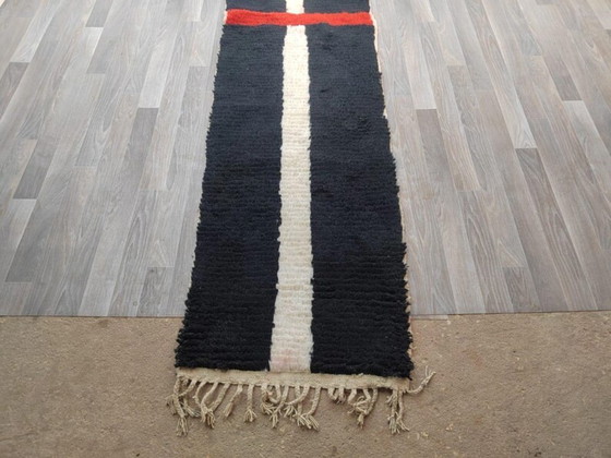 Image 1 of Moroccan Berber runner rug 300cm x 70cm