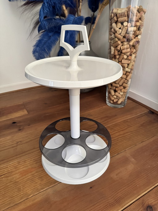 Vintage Space Age drinks table