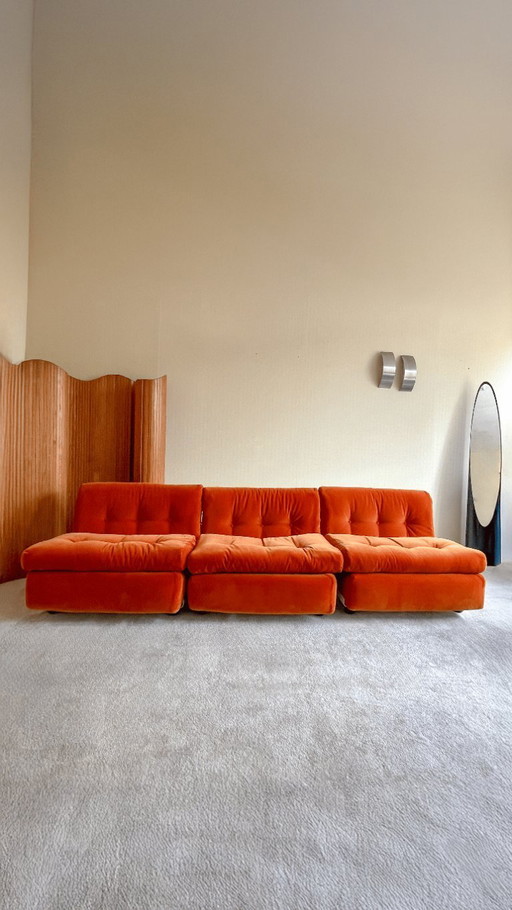 canapé modulable « Amanta » dessiné par Mario Bellini pour B&B Italia, circa 1970