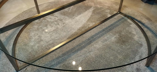 Table de salon Belgo Chrom - 120 cm diamètre