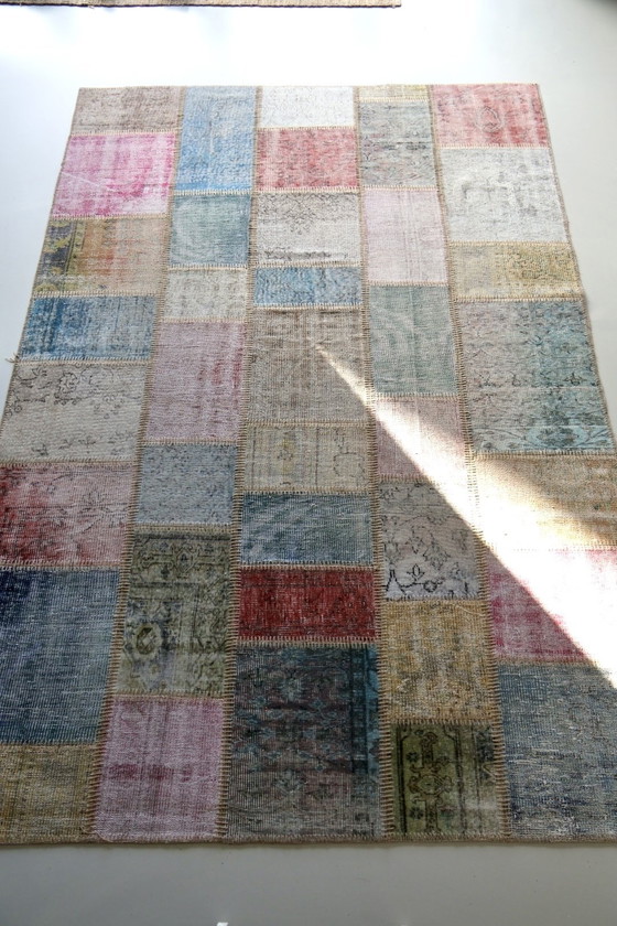 Image 1 of Patchwork rug of oriental carpets 300 x 200 cm