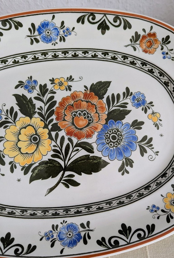 Oval serving platter, by Villeroy & Boch, "Old Amsterdam" – Villeroy und Boch, Crockery, Porcelain (photo 4 of 9)