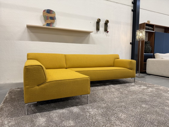 Image 1 of Canapé d'angle Design on Stock Bloq en tissu jaune 275x178