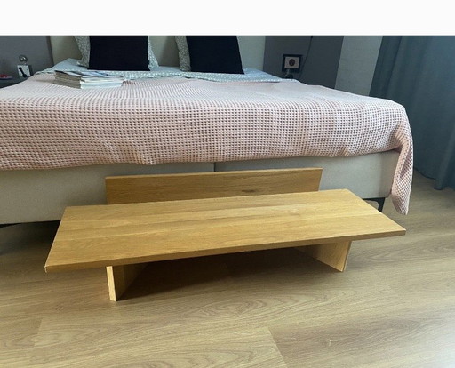 Banc oblique Ferm Living en chêne – bankjes, Wood
