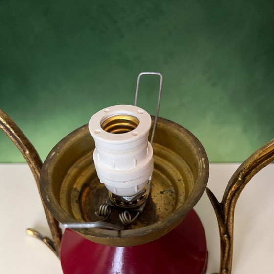 Image 1 of Lampe de table ornementale romantique portugaise de style Régence, années 1950