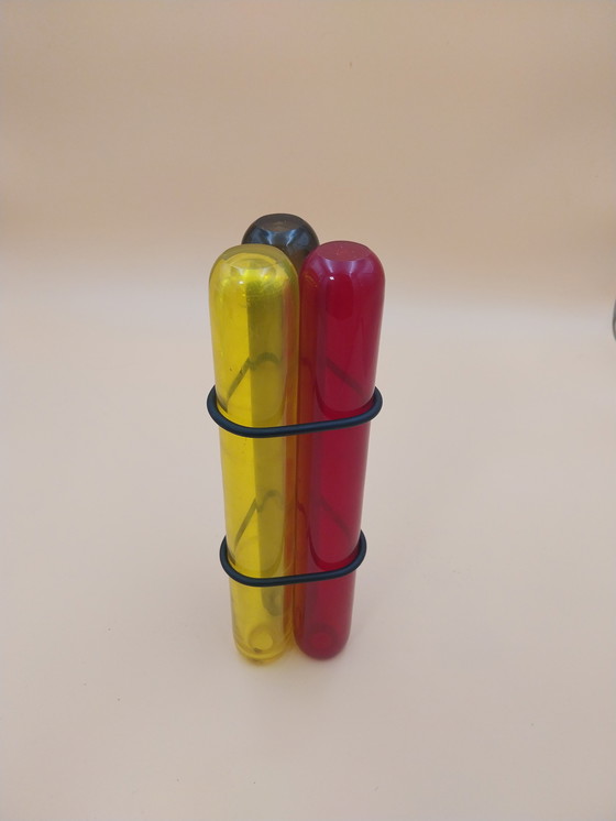 Image 1 of 1 x Pierre Charpin 2003 Triplo vase. For Venini Memphis style