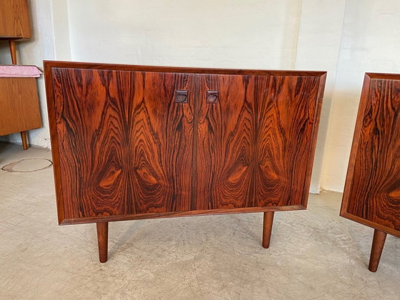 Image 1 of CREDENZE VINTAGE RETRO DANESI DI METÀ SECOLO IN PALISSANDRO DI BROUER ANNI '60