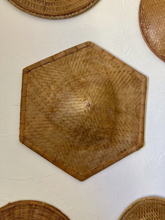 Image 1 of Colección de 7 sombreros tradicionales vietnamitas