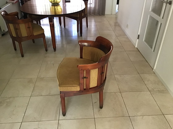 Image 1 of 4x Schuitema Shaker eetkamerstoelen