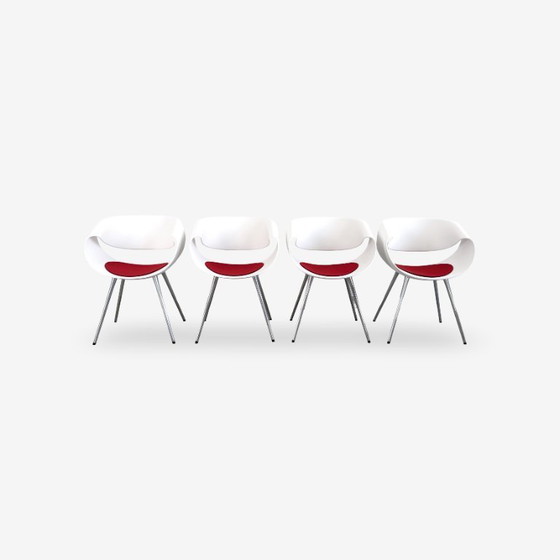 Ensemble de 4 petites chaises Perillo ZÜCO, chaise design Martin Ballendat – Fauteuils, Plastic, Metal (photo 4 of 12)