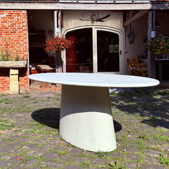 Image 1 of Handmade mortex dining table japandi style