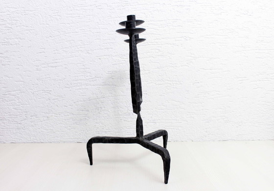 Image 1 of Brutalist candlestick, France 1960