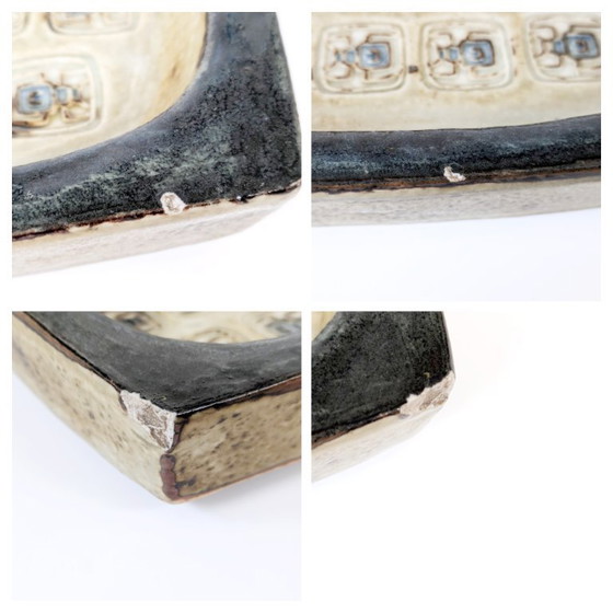 Image 1 of Ciotola Midcentury Royal Copenhagen di Jørgen Mogensen | Ciotola in gres brutalista Scarabeo Decor | Ceramica danese