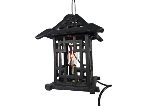 Image 1 of Massive - Japanese Pagoda Lantern - Tōrō - Massive - cast iron - Belgium - 90's