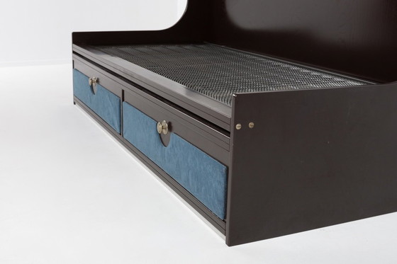 Image 1 of La Permanente Mobili Cantu Einzelschlafsofagestell, Italien der 1980er Jahre