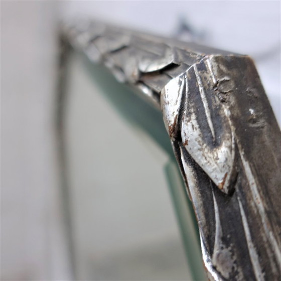 Image 1 of Vintage verzilverde spiegel