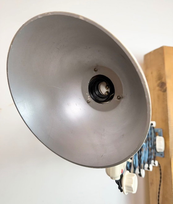 Image 1 of Industrielle Scherenlampe aus Ostdeutschland von Reif Dresden, 1950er Jahre