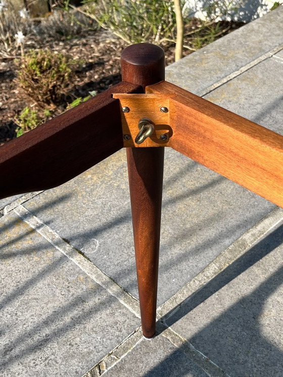 Image 1 of Creafort coffee table with reversible top - Louis van Teeffelen style