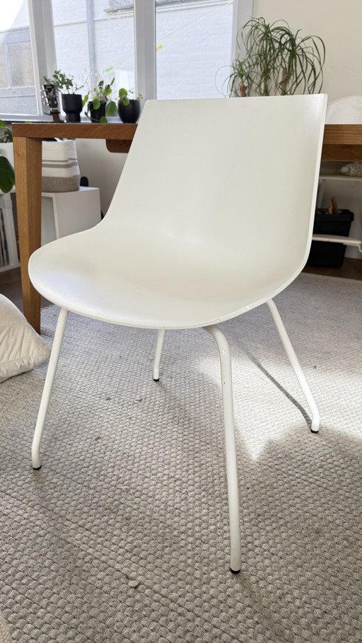 Set van 6 MDF Italia Flow Chairs – designklassieker Jean-Marie Massaud