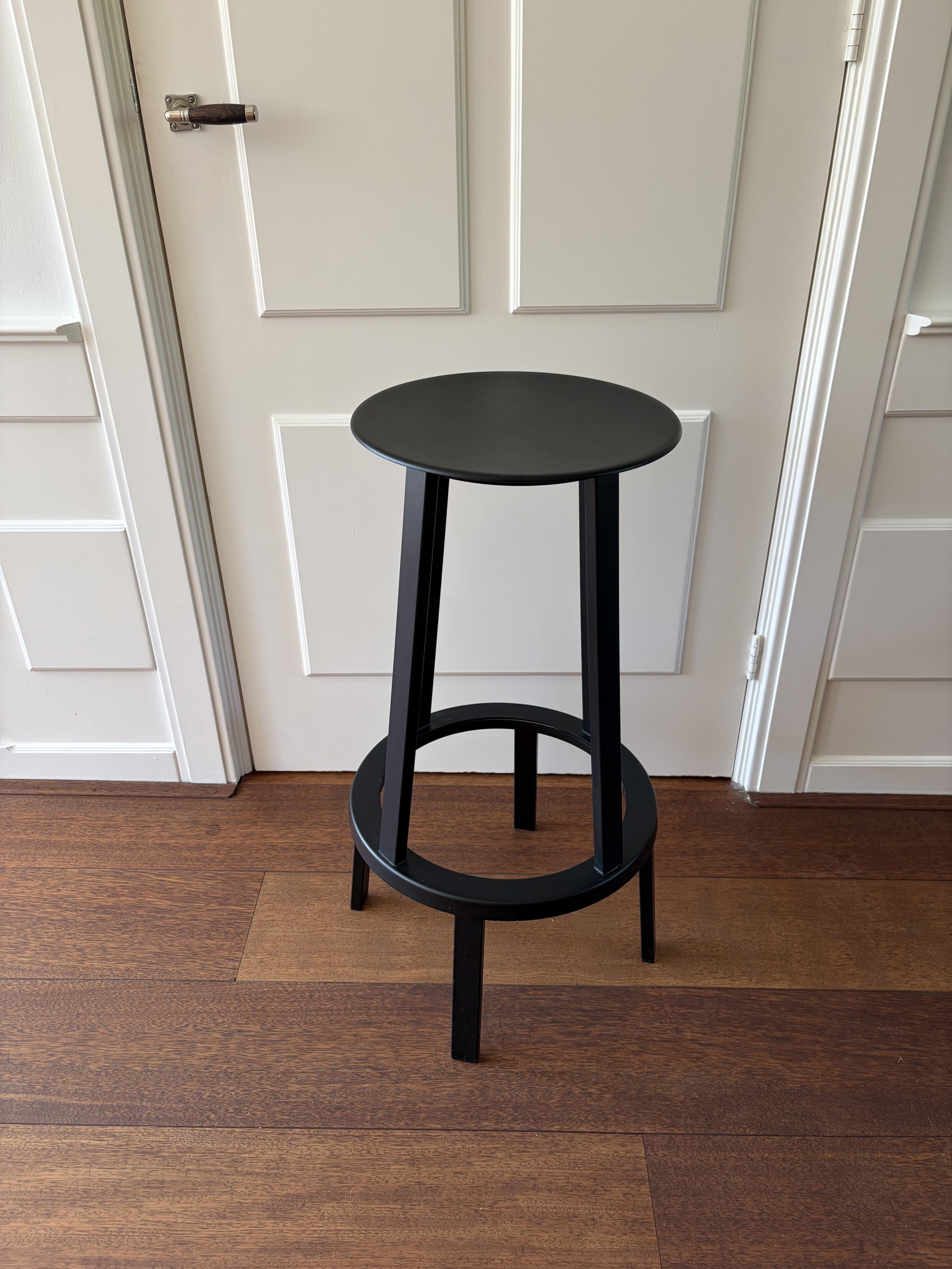 HAY Revolver Bar Stool High (75 cm) - Black | Stools second-hand