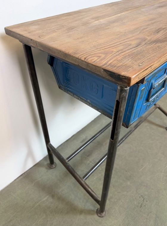 Image 1 of Vintage Industrial Worktable, 1960s