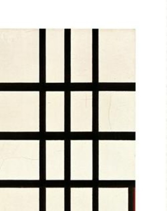 Image 1 of Rhythm from Black Lines by Piet Mondriaan, After the Original from 1935-1942