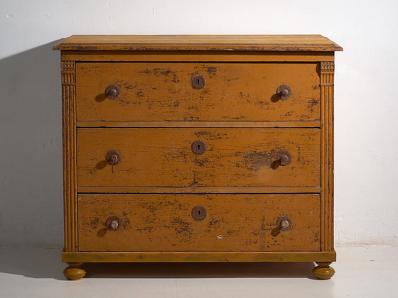 Antique three drawer dresser (c.1920) #11 – Chest of drawers (photo 16 of 40)