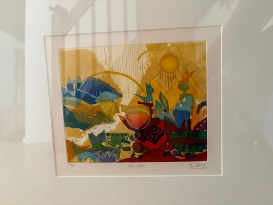 Muriel Gire – Diptych / Pendant – Hand-Signed and Numbered Print – Professionally Framed (photo 6 of 6)
