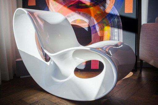 White Voido armchair by Ron Arad for Magis, 2006