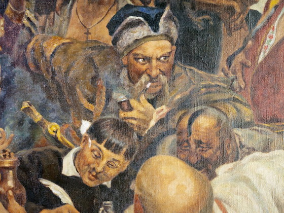 Image 1 of Lettre des Zaporogues au sultan turc Nikolaï Bakouline, années 1930-1950, Tchécoslovaquie