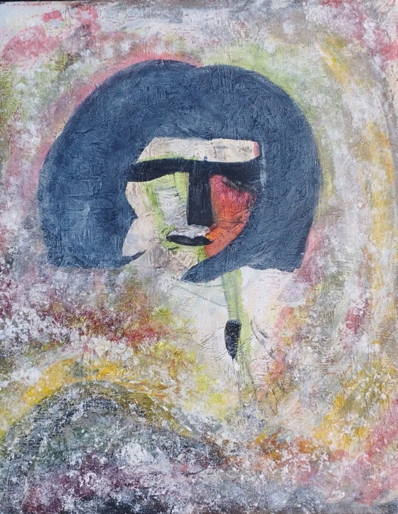 Image 1 of Abstraktes Gemälde 50x40 Herbstmädchen