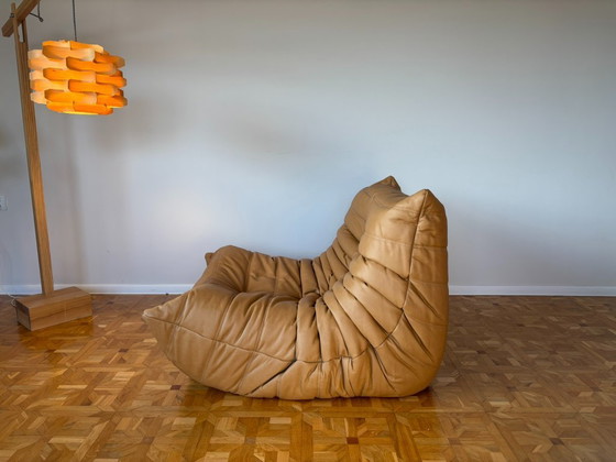 Image 1 of Togo Ledersessel von Michel Ducaroy für Ligne Roset