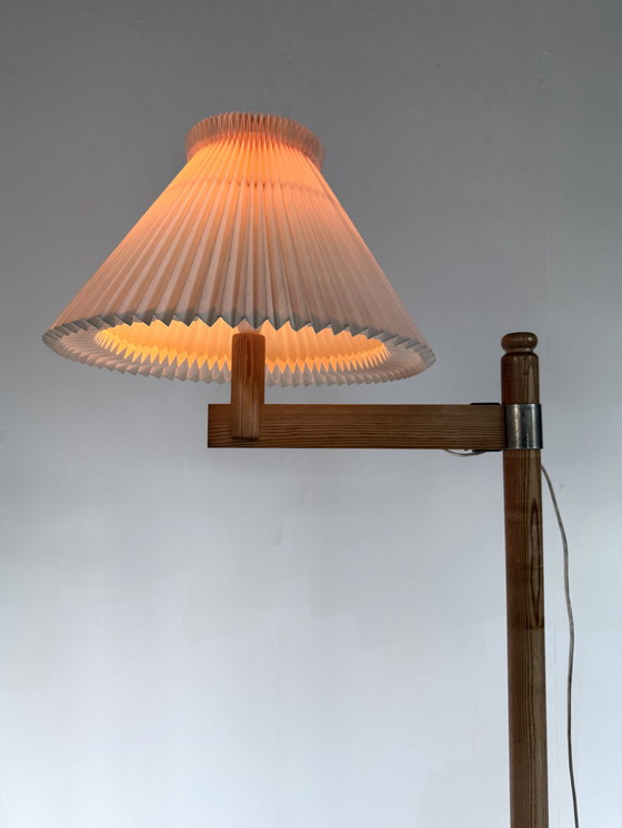 Image 1 of Lampada da pesca vintage in pino anni '70