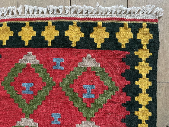 Image 1 of Autentico tappeto persiano tessuto a mano, nuovo, 96x61 cm